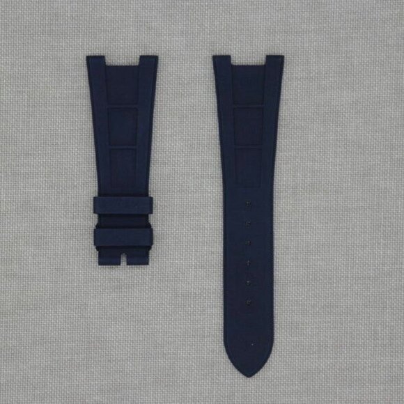 Tempomat Black Rubber Strap for Patek Nautilus 5711, Patek 5712, 5726, 5980